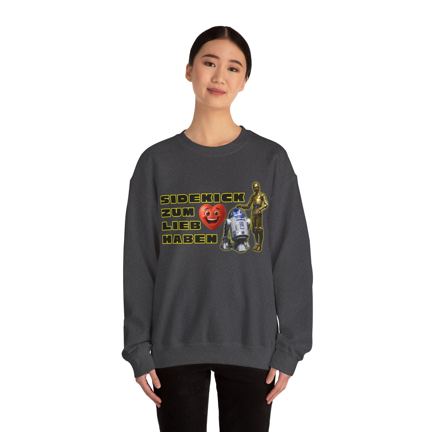 Star Wars Inspired Crewneck Sweatshirt - 'Sidekick to Love'