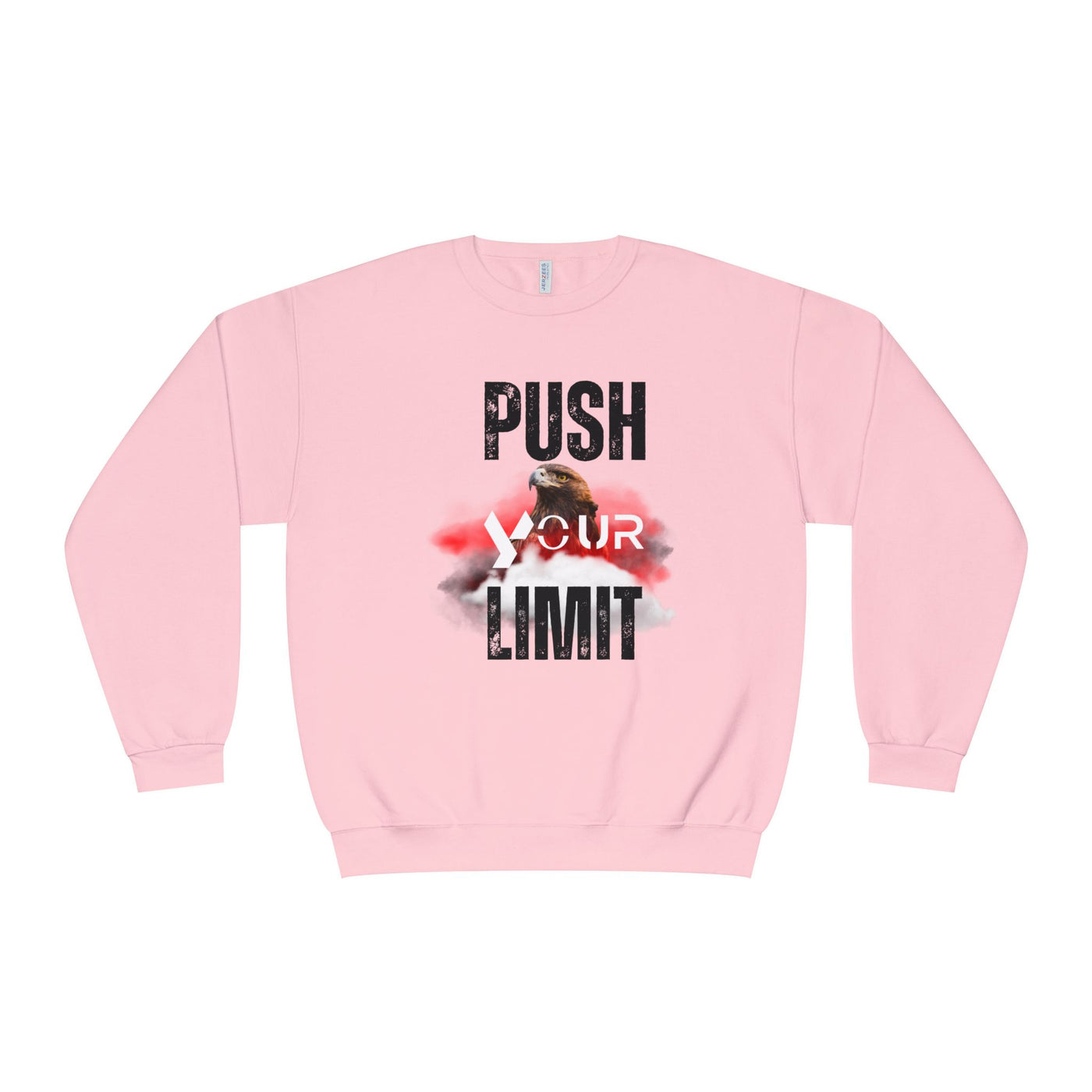 Motivational Crewneck Sweatshirt - "Push Your Limit" 