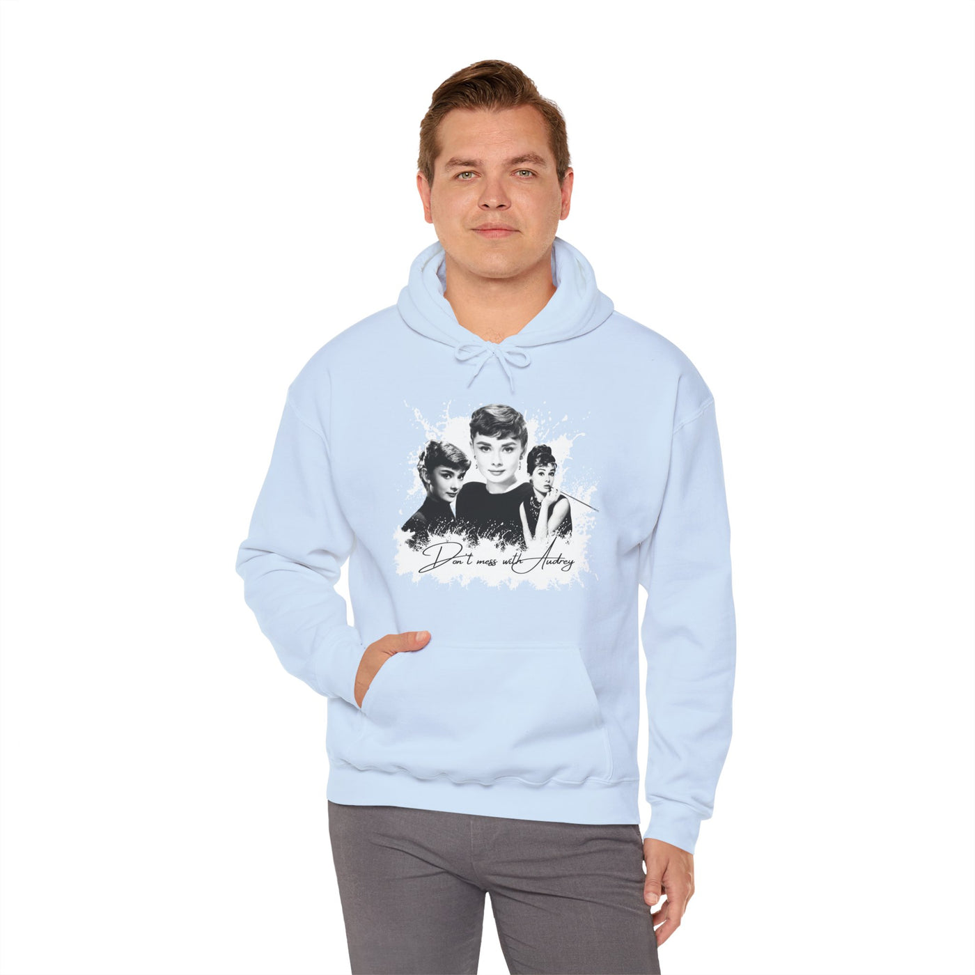 Retro Audrey Hepburn Hoodie - Classic Style