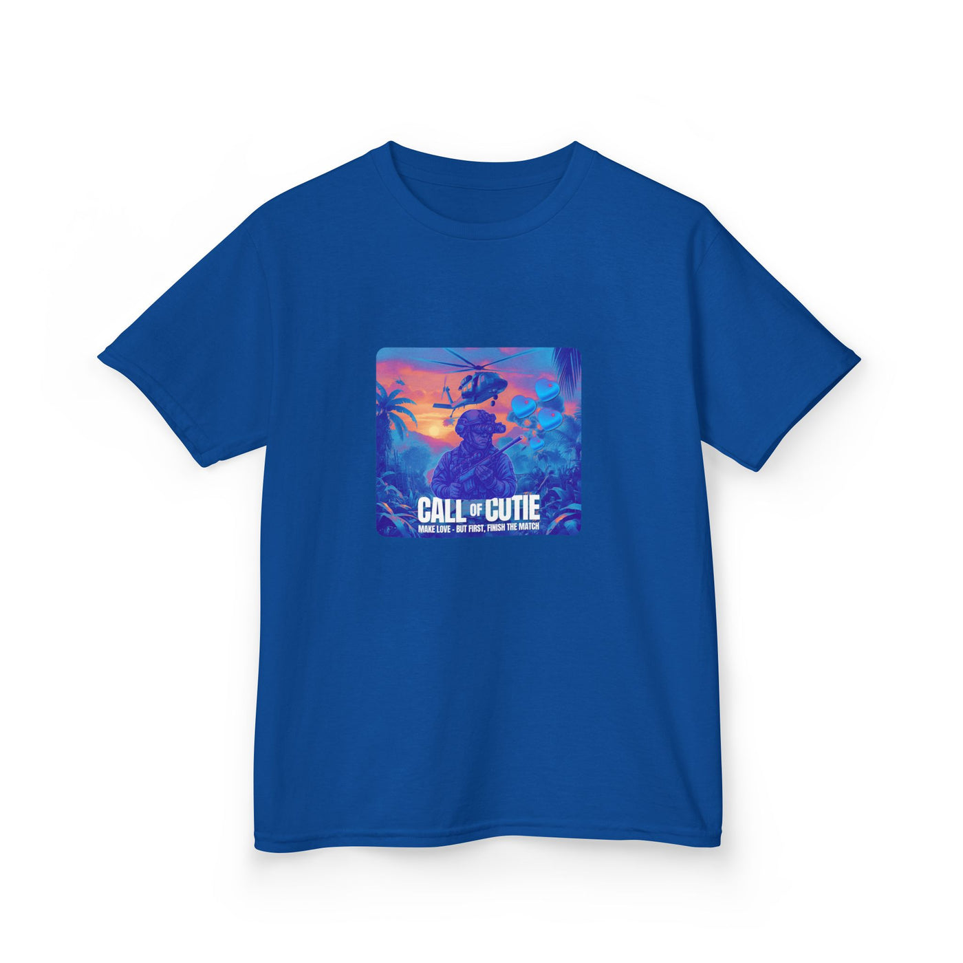 Call of Cutie Unisex Oversized Boxy Tee - Chill Vibes for Game Lovers for Teens