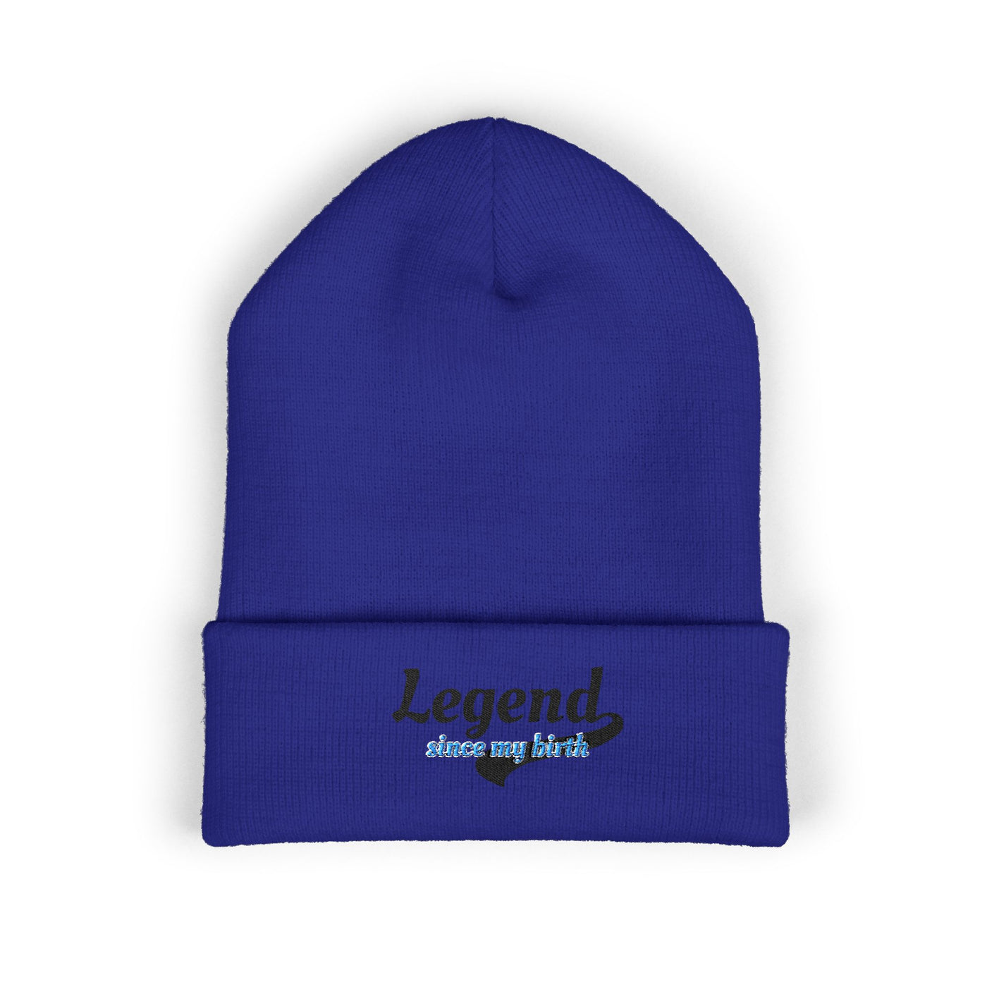 Legend Beanie - Classic Cuffed Hat, Unisex Beanie