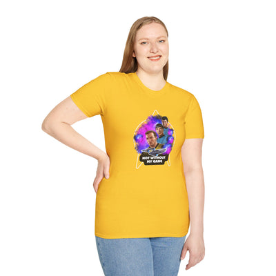 Not Without My Gang Unisex T-Shirt - Nostalgic Space Adventure Tee for Fans 