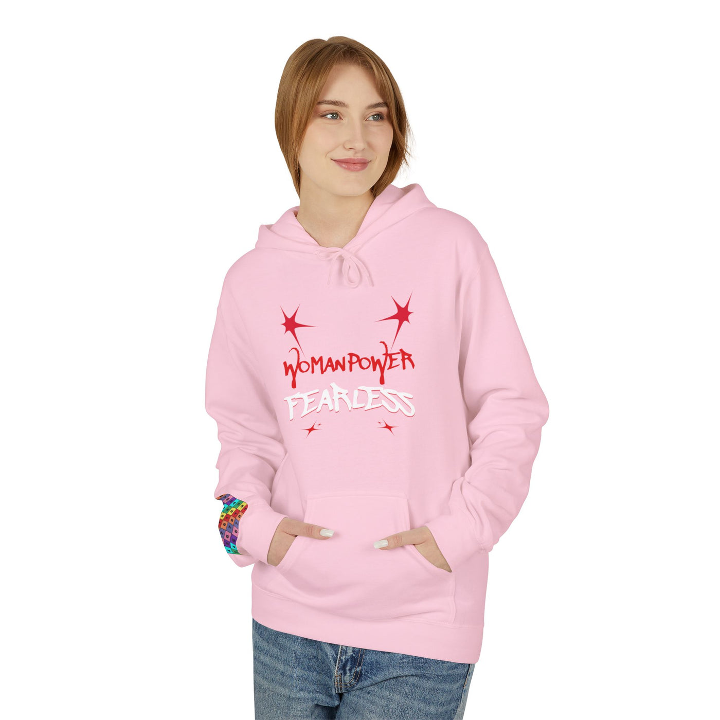 Empowering Women Fearless Fleece Hoodie