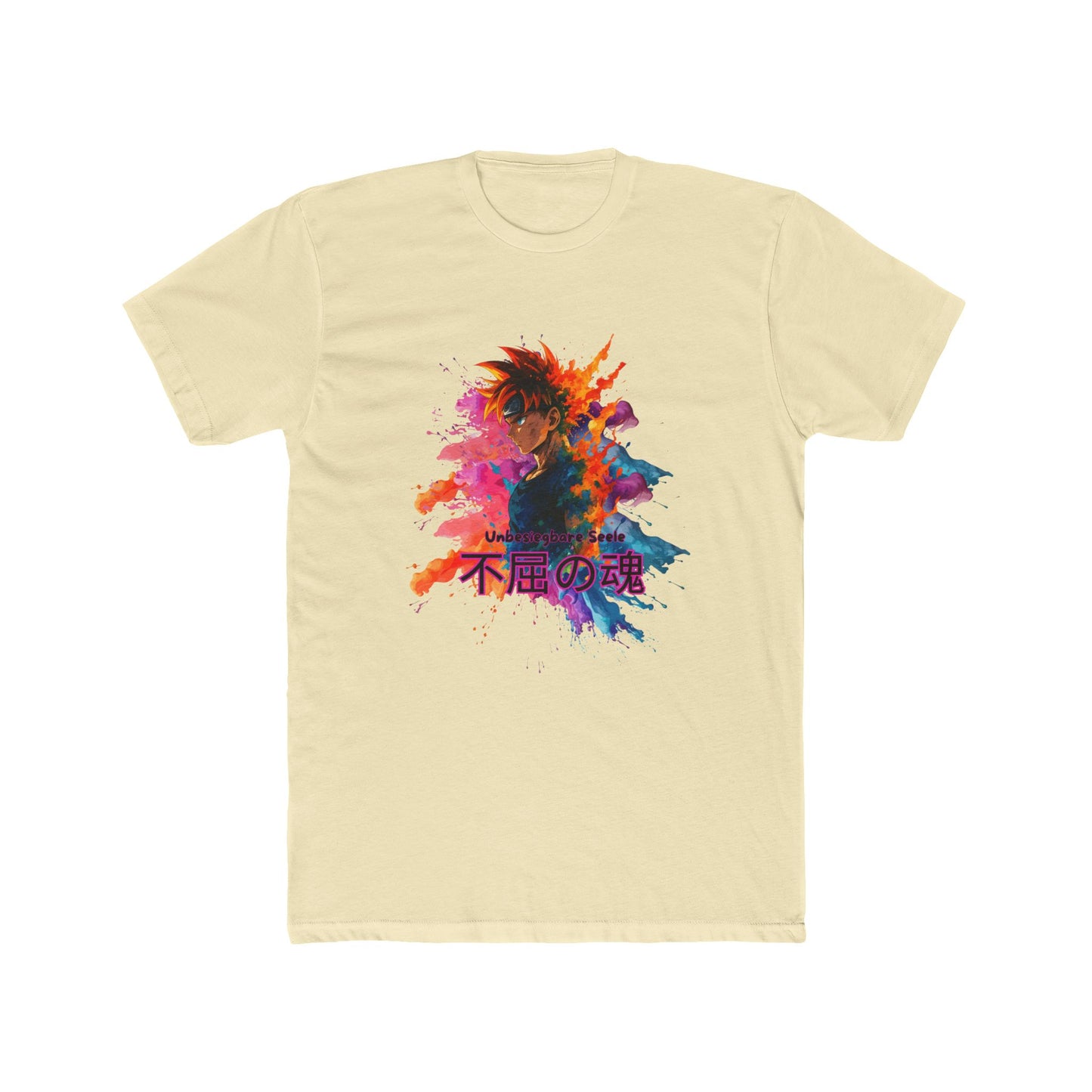 Vibrant Anime Art Unisex Cotton Crew Tee