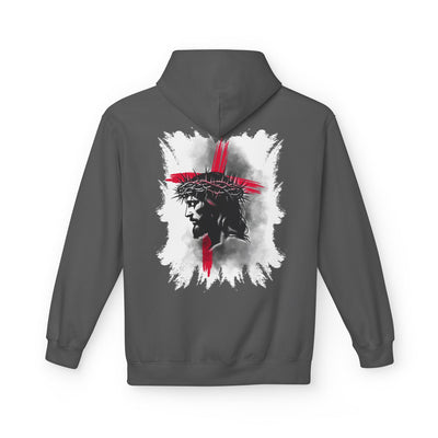 Faith-Inspired Hoodie: Blessed, Saved, Loved - Christian JESUS