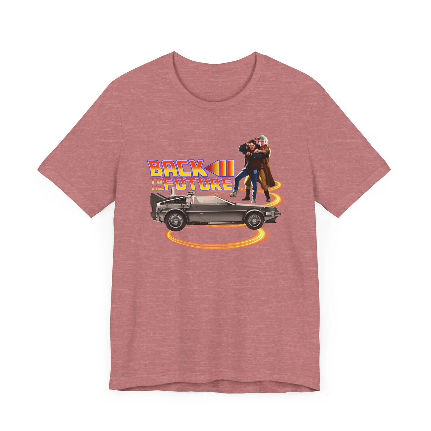 Retro Back to the Future Tee - Unisex Short Sleeve Shirt