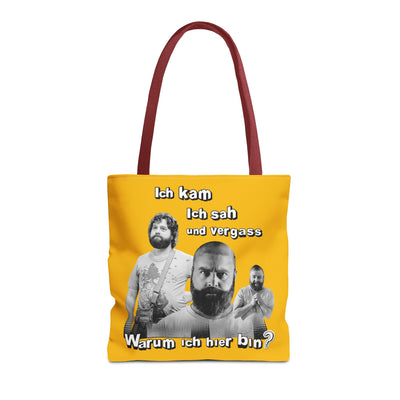 Tasche - Ich kam, ich sah und vergaß warum ich hier bin? Alan - Hangover - Bag