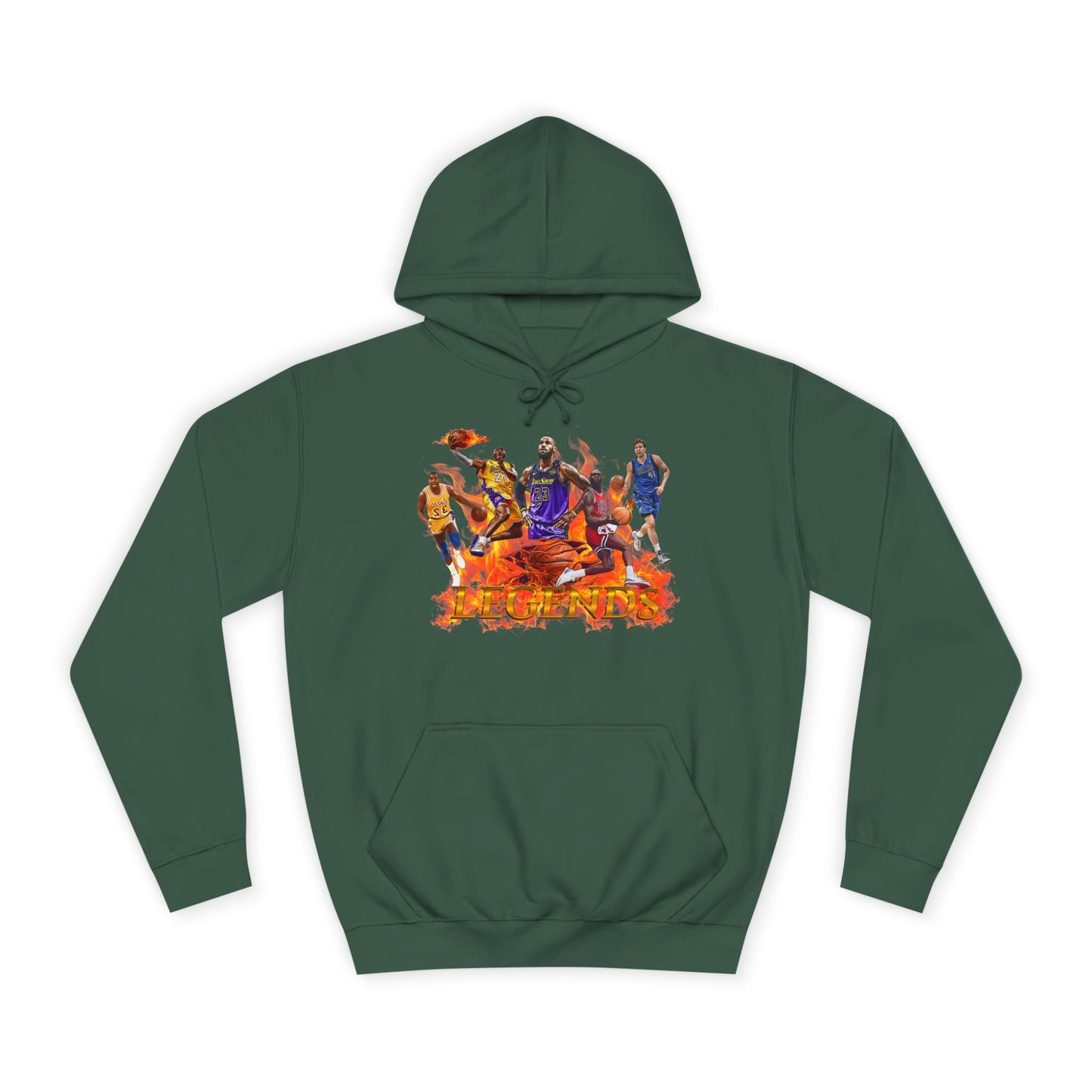 Unisex Sports Hoodie, Legends of Basketball