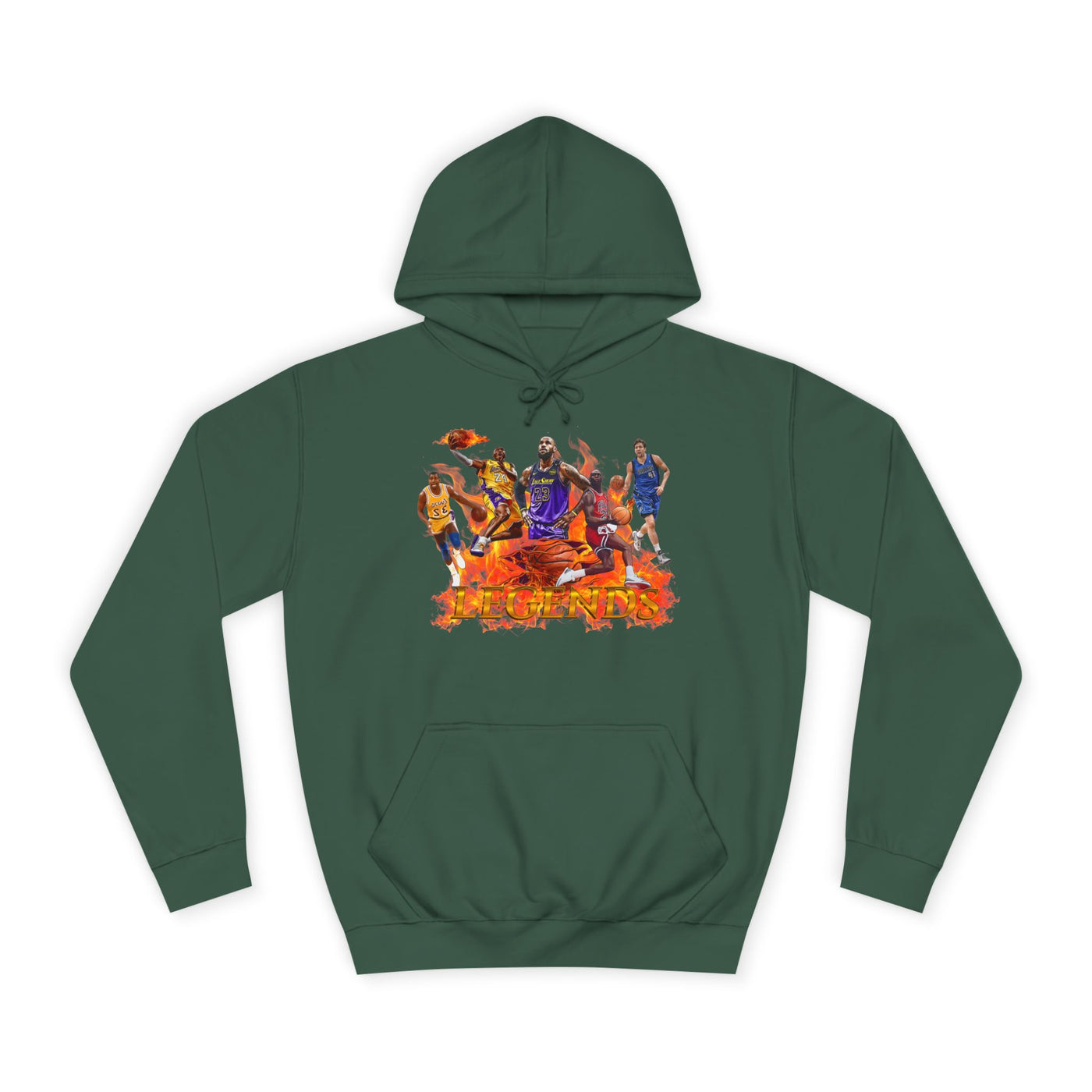 Unisex Sports Hoodie, Legends of Basketball