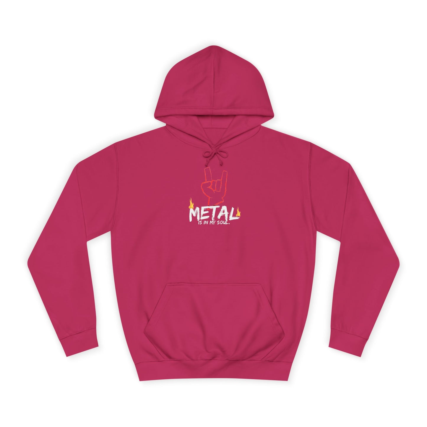 "Metal" Music Unisex College Hoodie