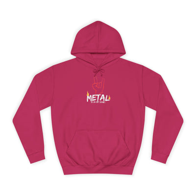 "Metal" Music Unisex College Hoodie