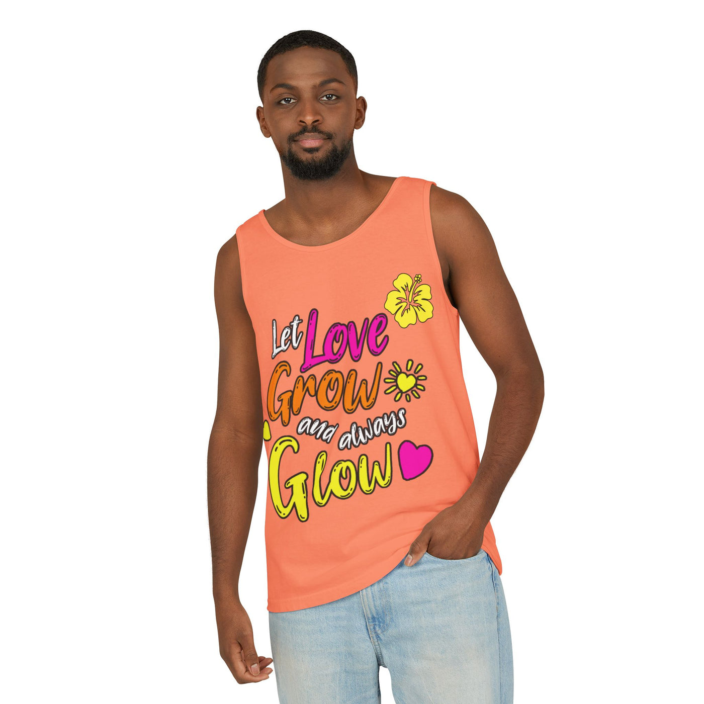 Tank Let Love Grow ... , Motivational Workout Shirt
