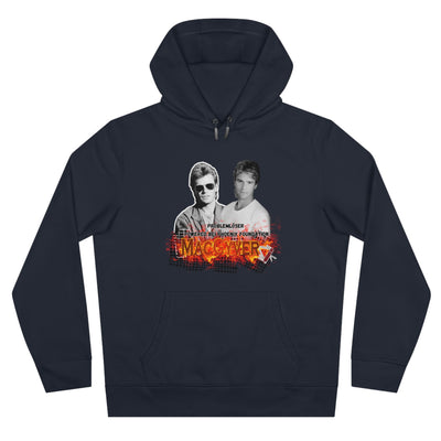 Retro MacGyver King Hooded Sweatshirt - Classic 80s Style