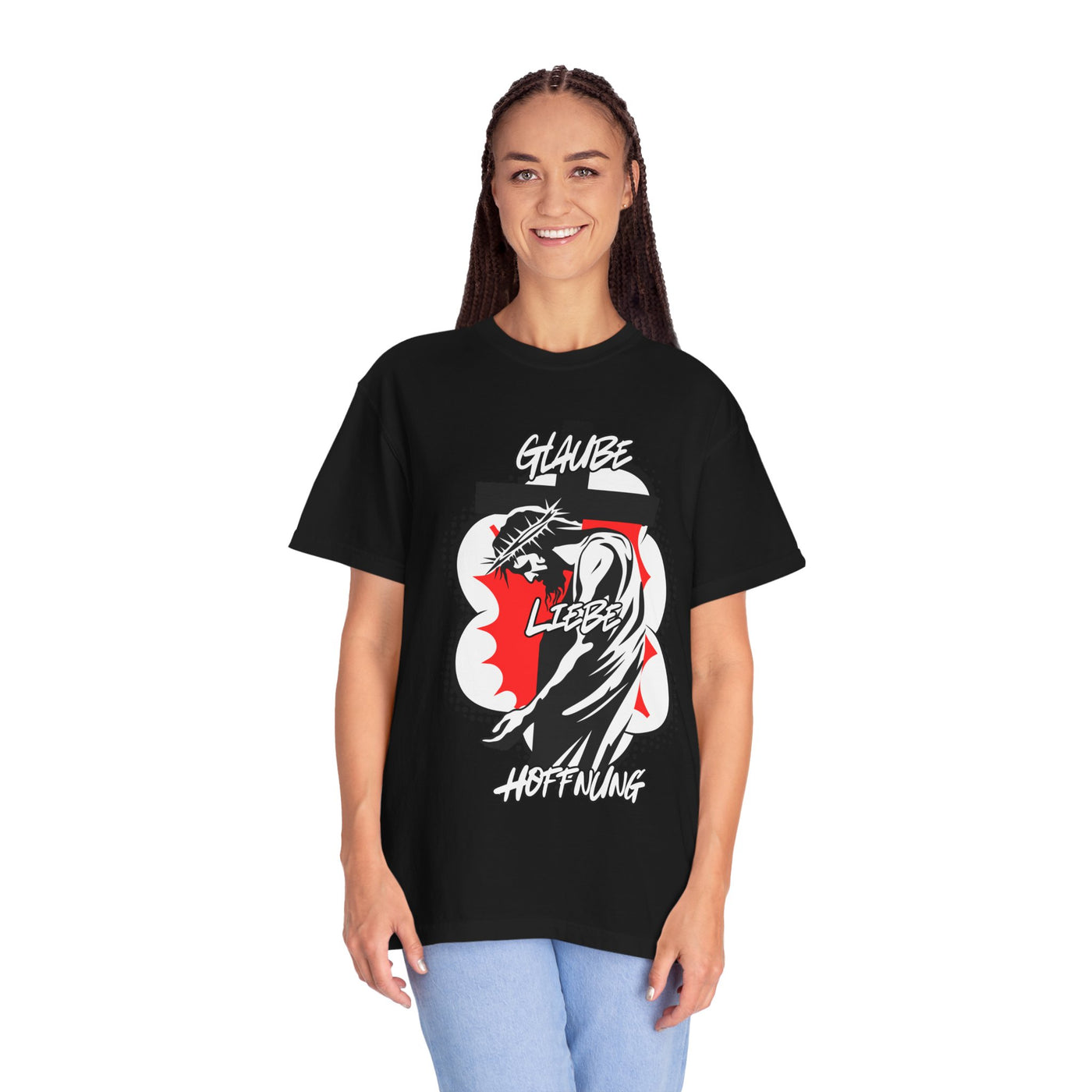 Jesus Glaube Liebe Hoffnung Shirt