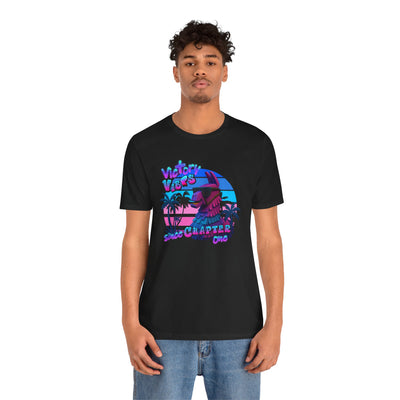 Retro Fortnite Vibe Unisex Short Sleeve Tee - 'Victory' Chapter One Graphic