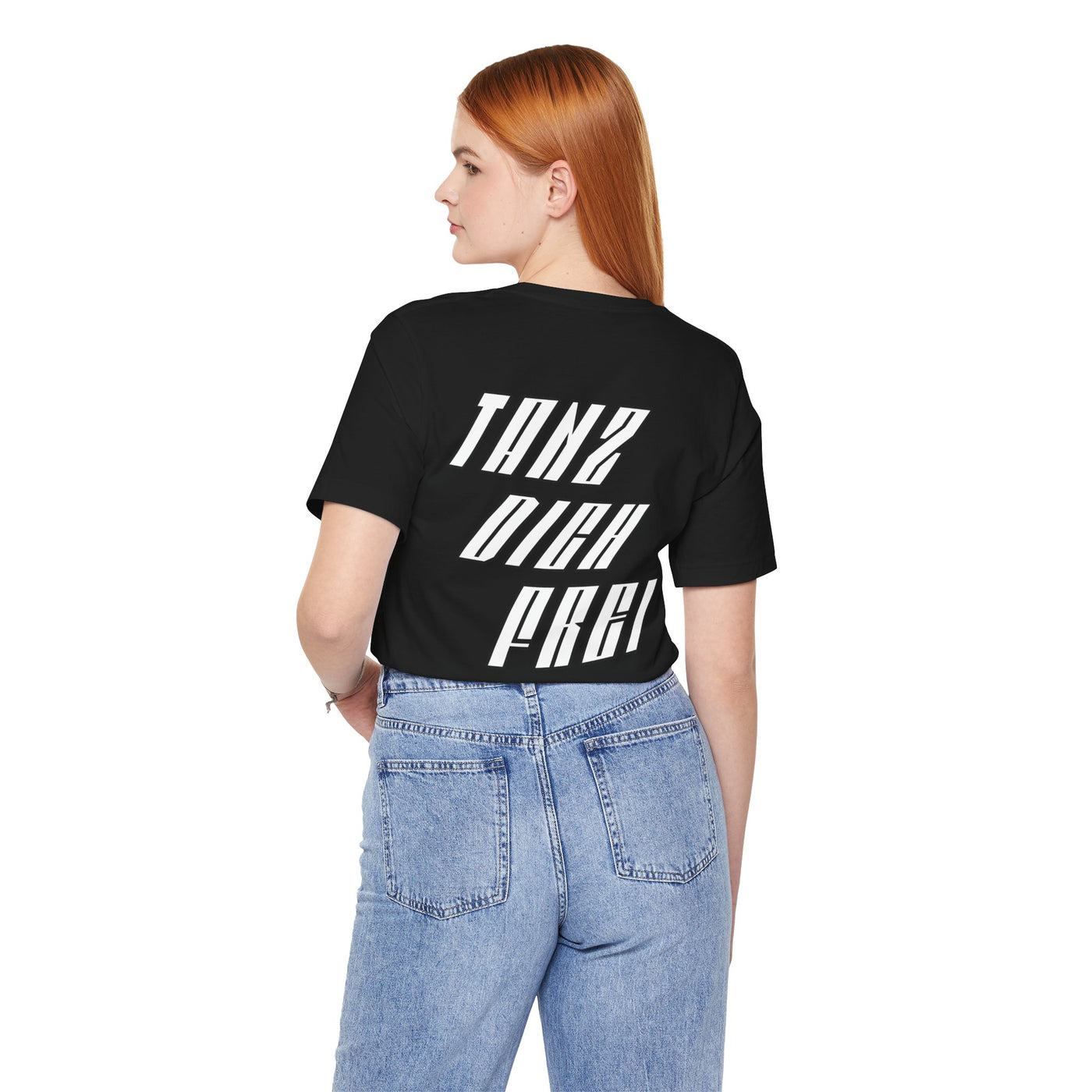 Tanz dich frei - Retro Techno Vibe Unisex Tee, Dance Party Shirt, Gift for Ravers, Festival Fashion,
