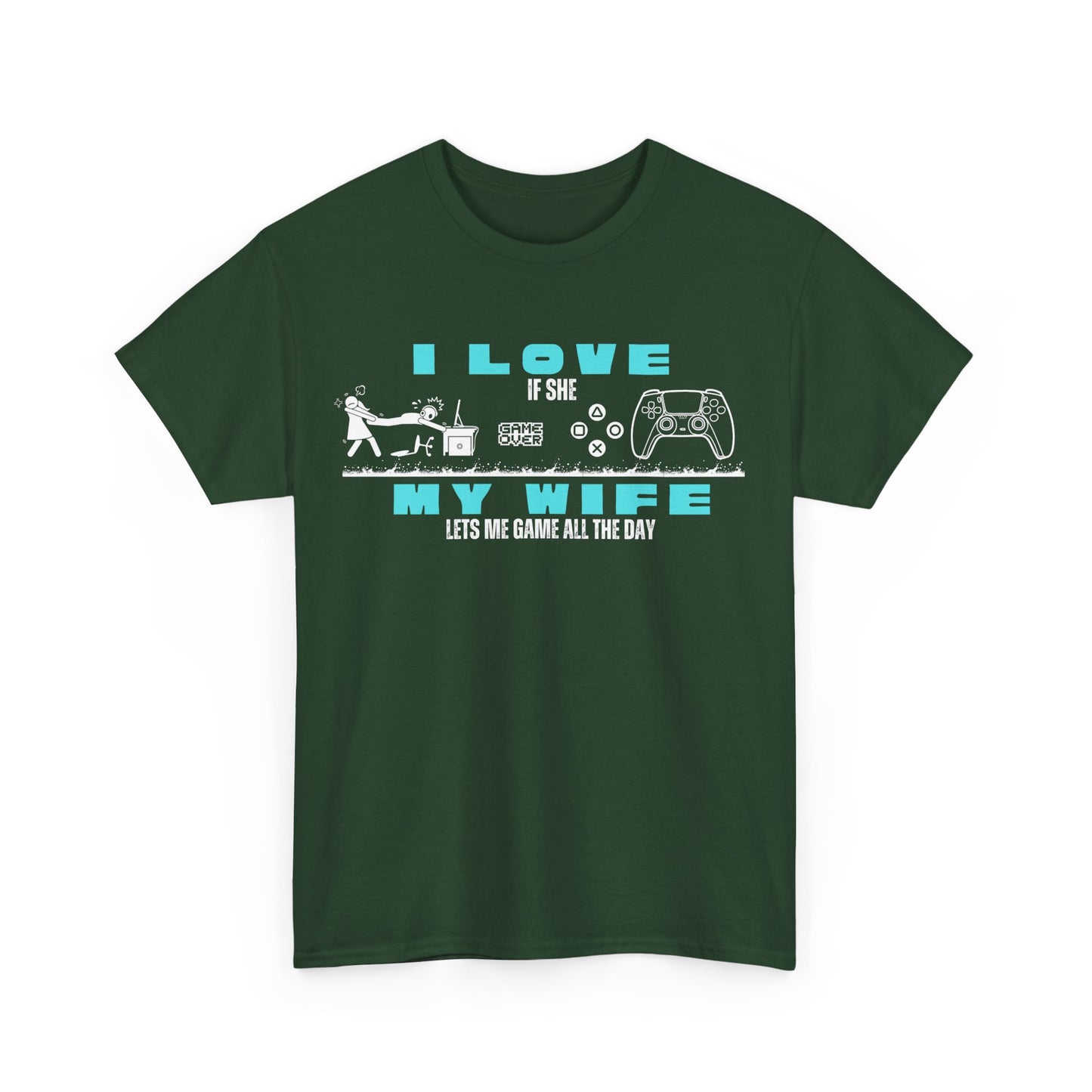 I love my wife - when she lets me gamble - Fun Shirt