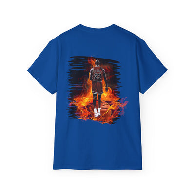 Basketball Jordan, Cool Sports Shirt, Unisex Cotton T-Shirt