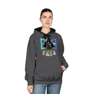 Darth Vader Retro Varsity Hoodie - Unisex Star Wars Apparel