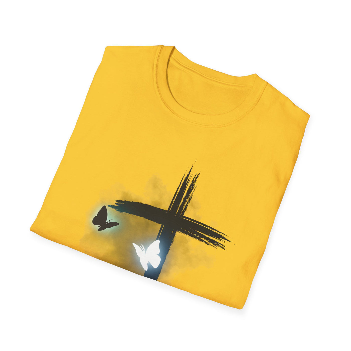 Faith-Inspired Unisex Softstyle T-Shirt – Spiritual, Jesus, Christian,