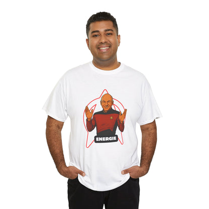 Energie Unisex Heavy Cotton Tee - Perfect for Sci-Fi Fans and Casual Wear