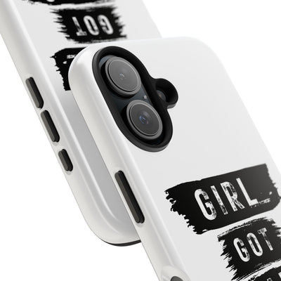 Handyhülle  Phone Case - "Girl Got Goals" - Stylish Protection for Ambitious Women