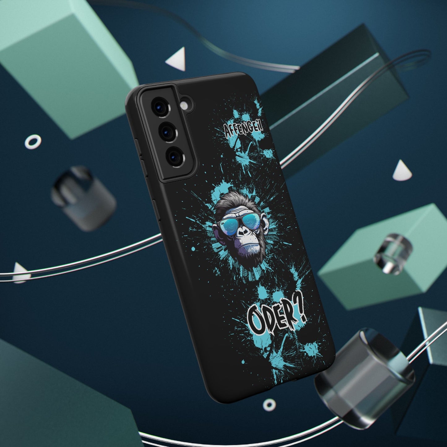 Affengeil - oder? Trendy Gorilla Phone Case - Impact-Resistant, Bold Design for Animal Lovers