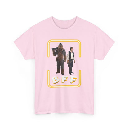 BFF Chewbacca & Han Solo Unisex Heavy Cotton Shirt
