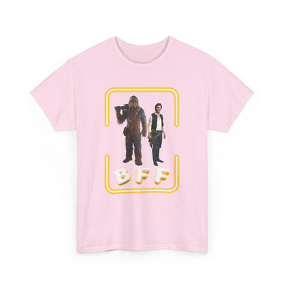 BFF Chewbacca &amp; Han Solo Unisex Heavy Cotton Shirt