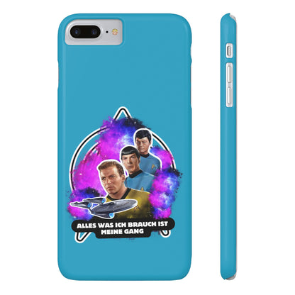 Handyhülle -  Star trek Slim Phone Cases "Alles was ich brauch ist meine Gang", Star Trek