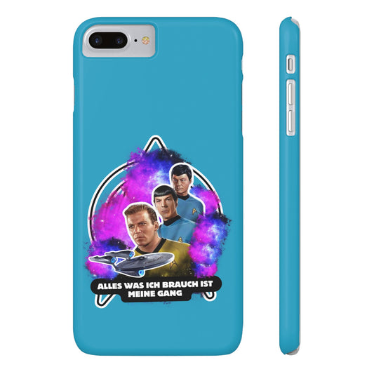Handyhülle -  Star trek Slim Phone Cases "Alles was ich brauch ist meine Gang", Star Trek