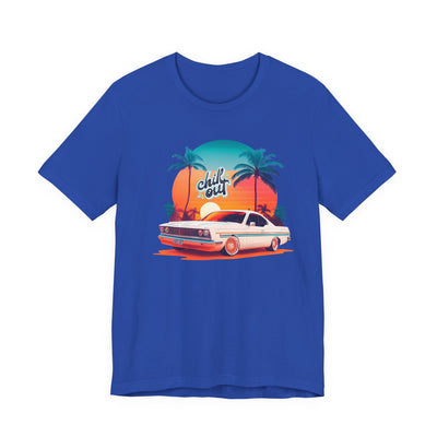 Chill Out Retro Car Tee - Unisex Jersey Short Sleeve Shirt