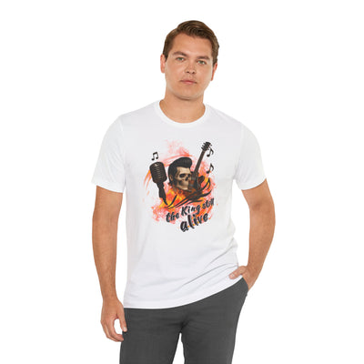 Music Vibes Unisex Jersey Tee - 'The King Still Alive' Graphic T-Shirt
