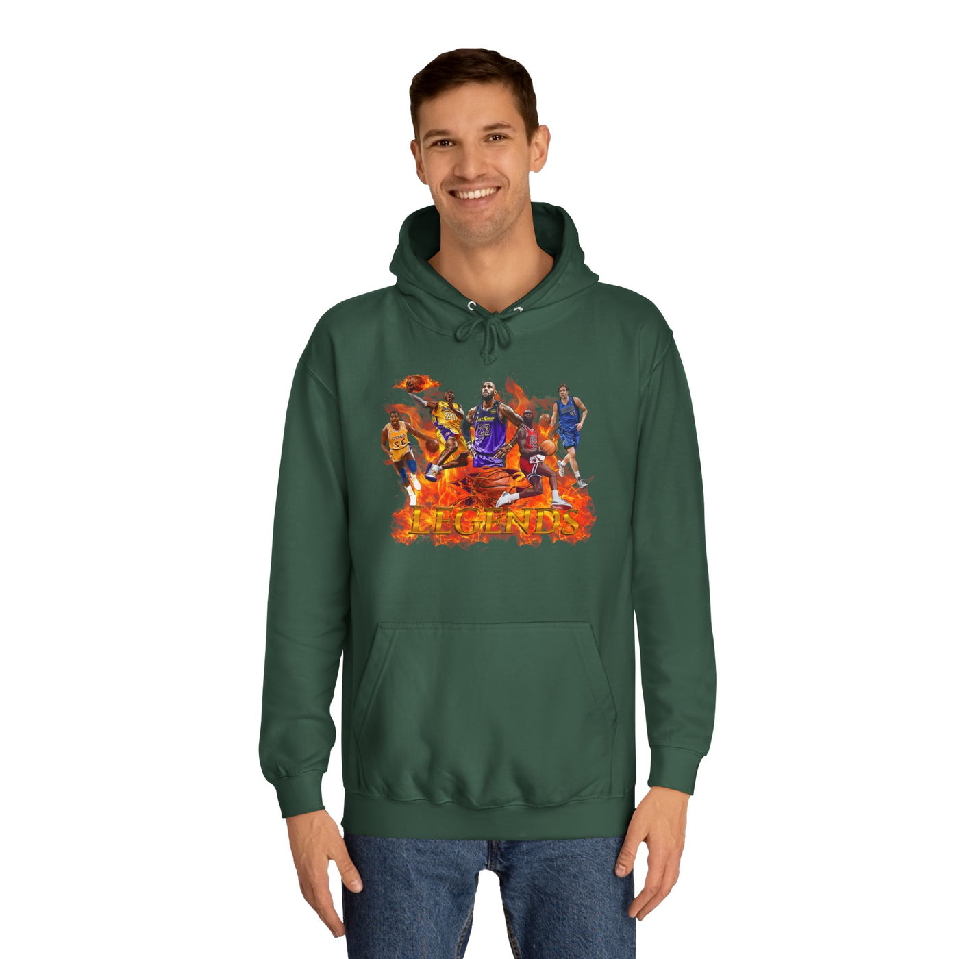 Unisex Sports Hoodie, Legends of Basketball