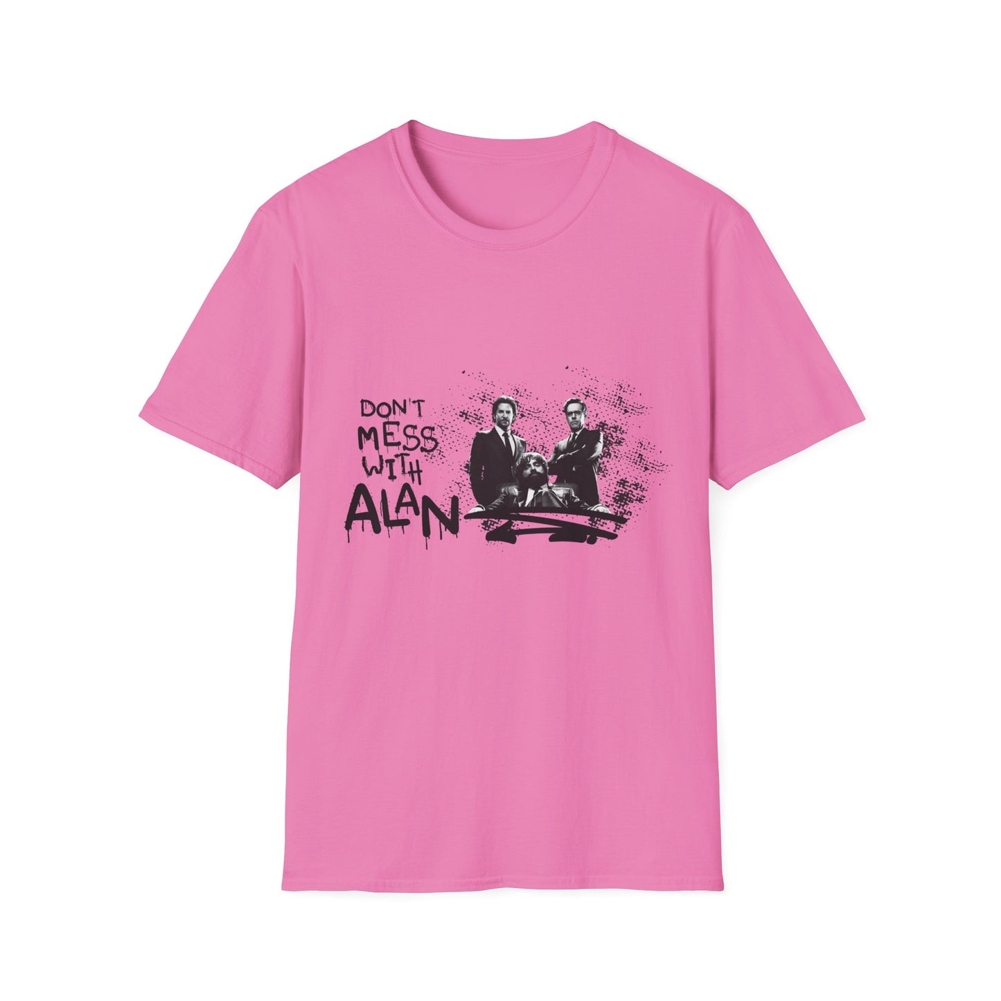 Unisex Jersey Tee Hangover - "Don't Mess With Alan" Graphic T-Shirt