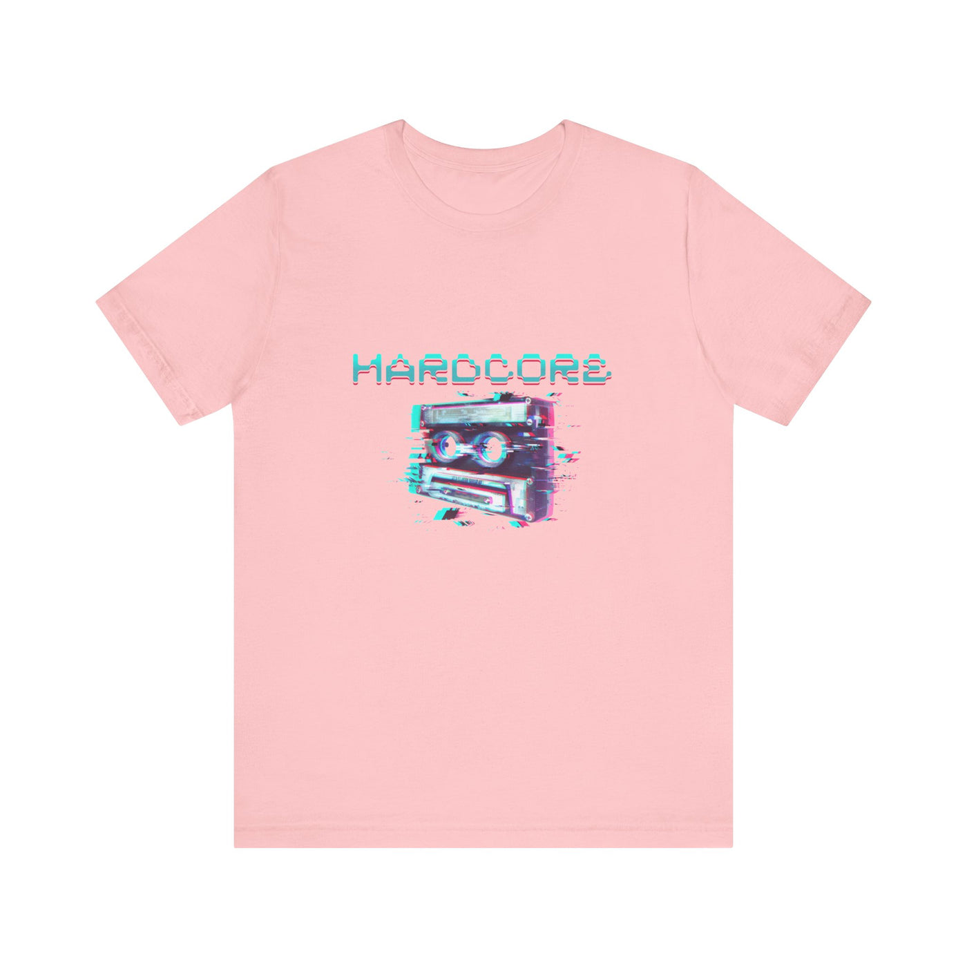 Techno - Hardcore Never Dies - Retro Graphic Tee, 90s Aesthetic Shirt unisex