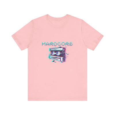 Techno - Hardcore Never Dies - Retro Graphic Tee, 90s Aesthetic Shirt unisex