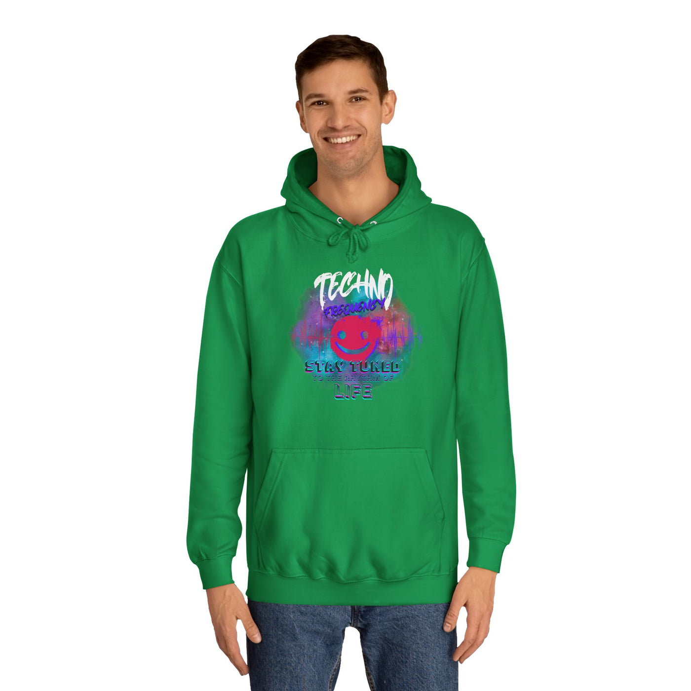 Techno Vibes - Hoodie -  Sweatshirt