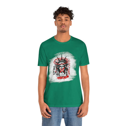 Freedom-Themed Unisex T-Shirt, Statue of Liberty - Freiheitsstatue