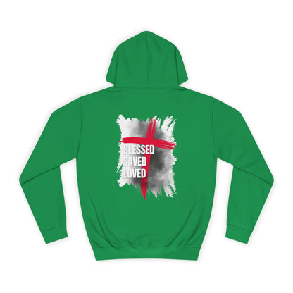 Jesus blessed - saved - loved Hoodie