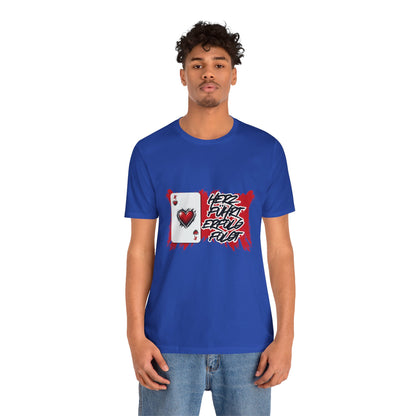 Herz führt Erfolg folgt- T shirt