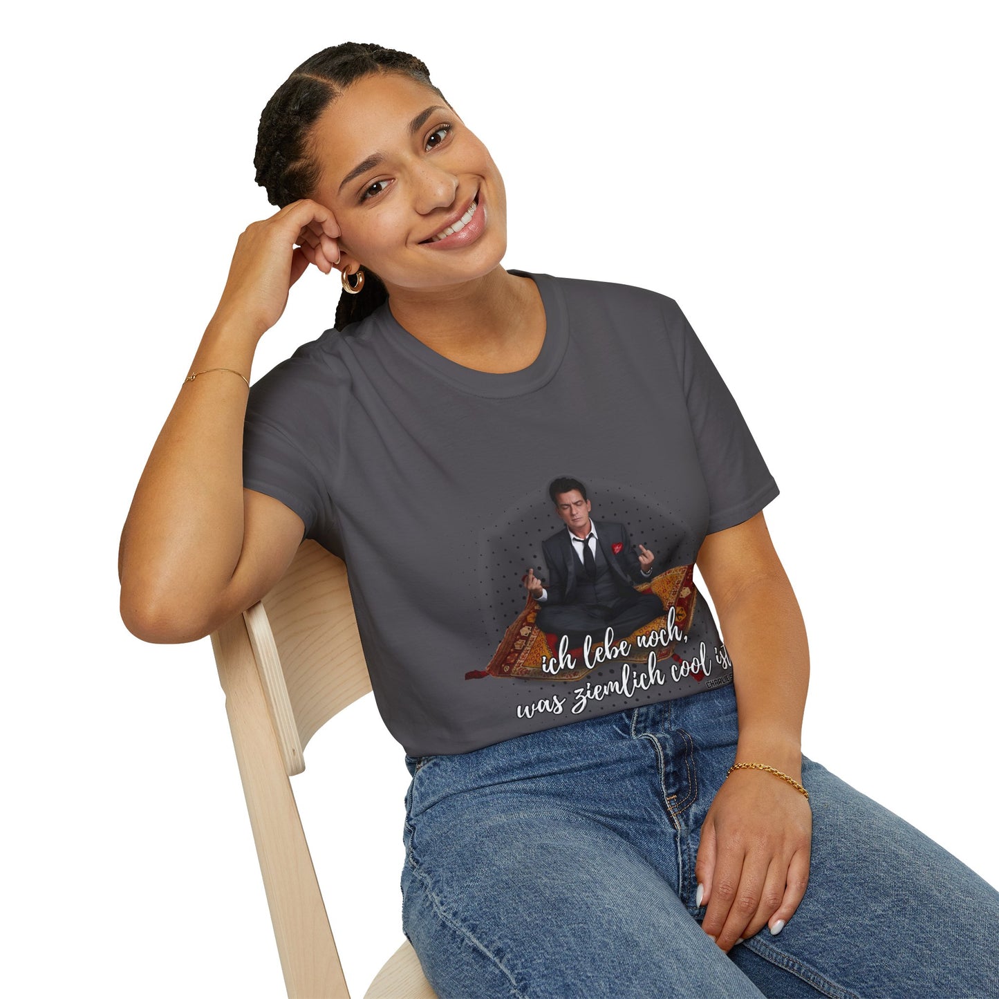 Ich lebe noch! T-Shirt Charlie Sheen