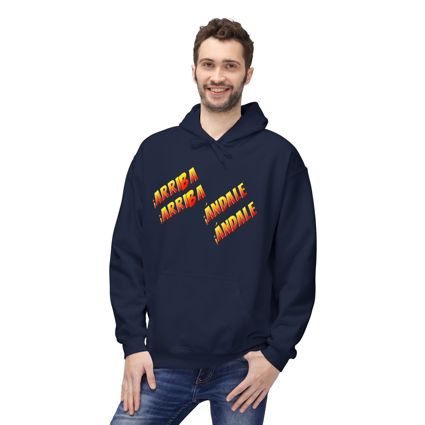 Hoodie with Arriba- Andale - Speedy Design