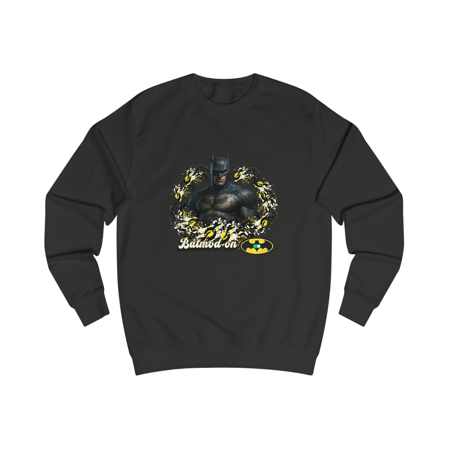 Batman-"Batmod on" Inspired Unisex Fleece Hoodie, Cozy Gift for Superhero Fans