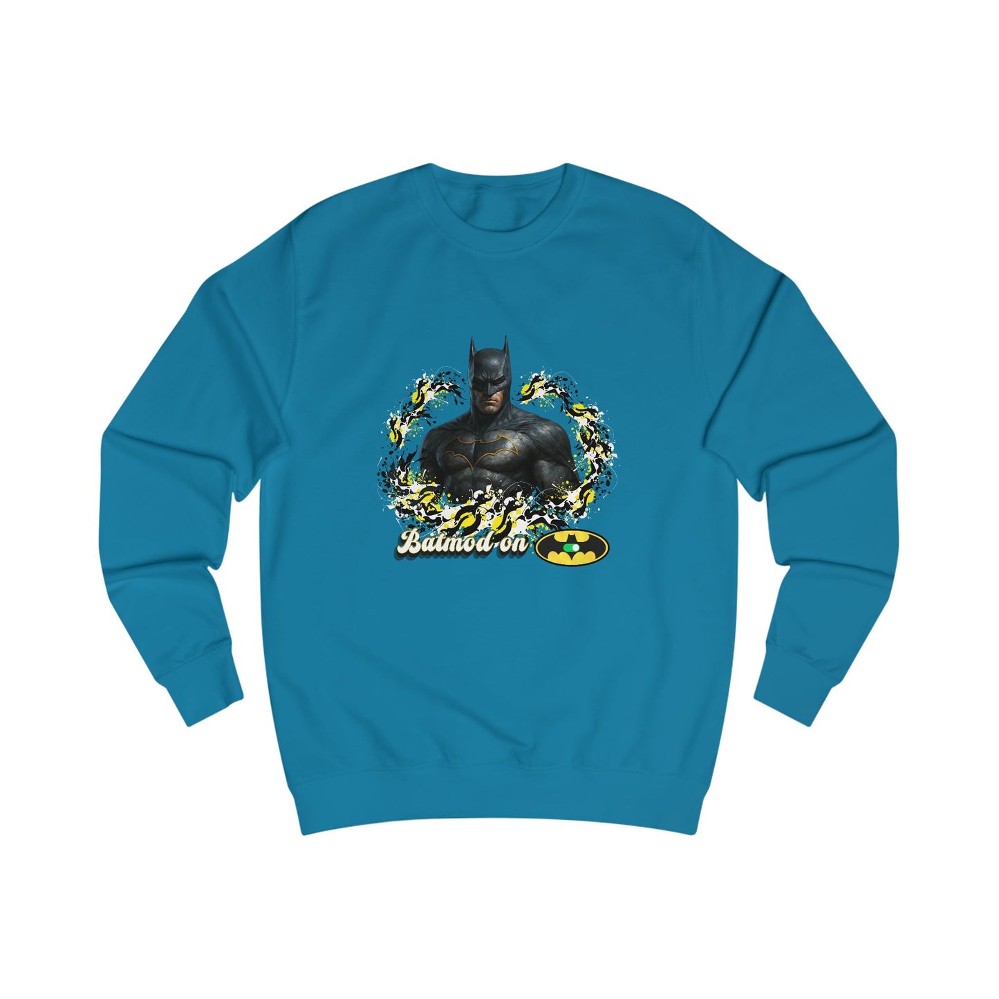 Batman-"Batmod on" Inspired Unisex Fleece Hoodie, Cozy Gift for Superhero Fans