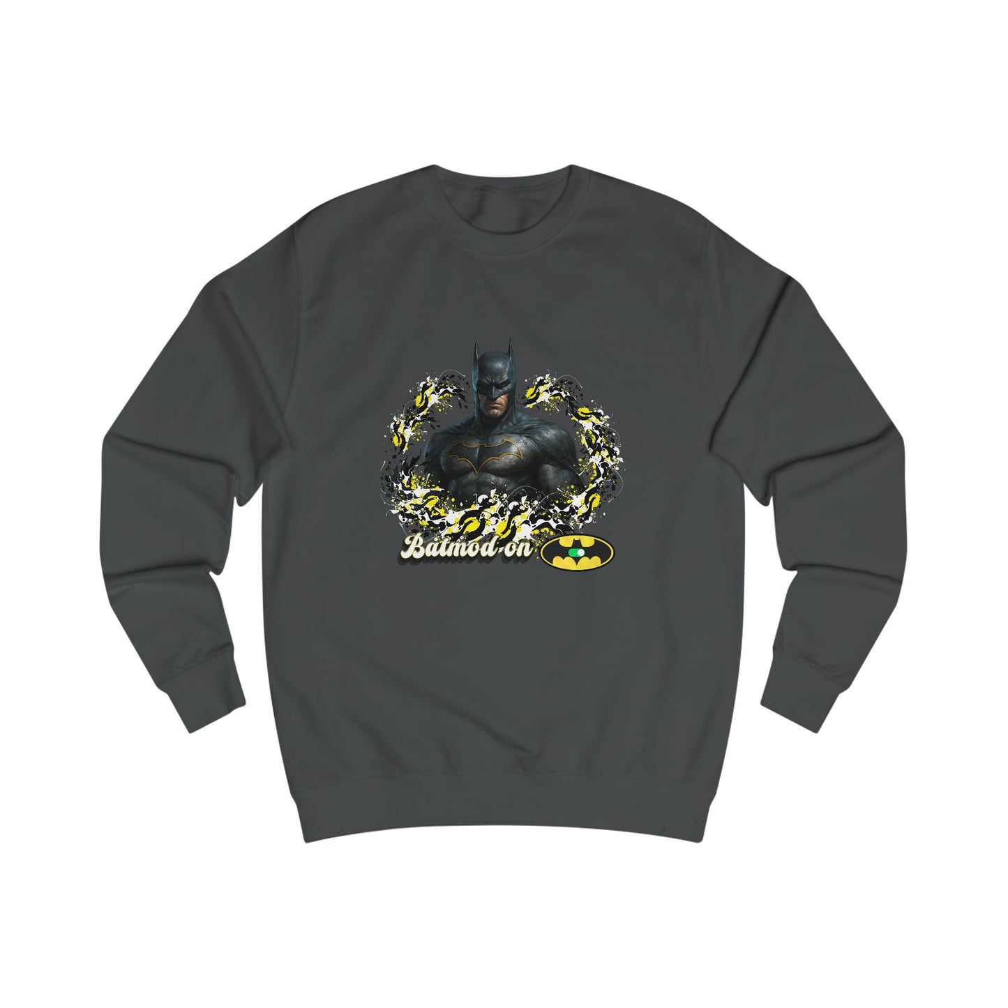 Batman-"Batmod on" Inspired Unisex Fleece Hoodie, Cozy Gift for Superhero Fans