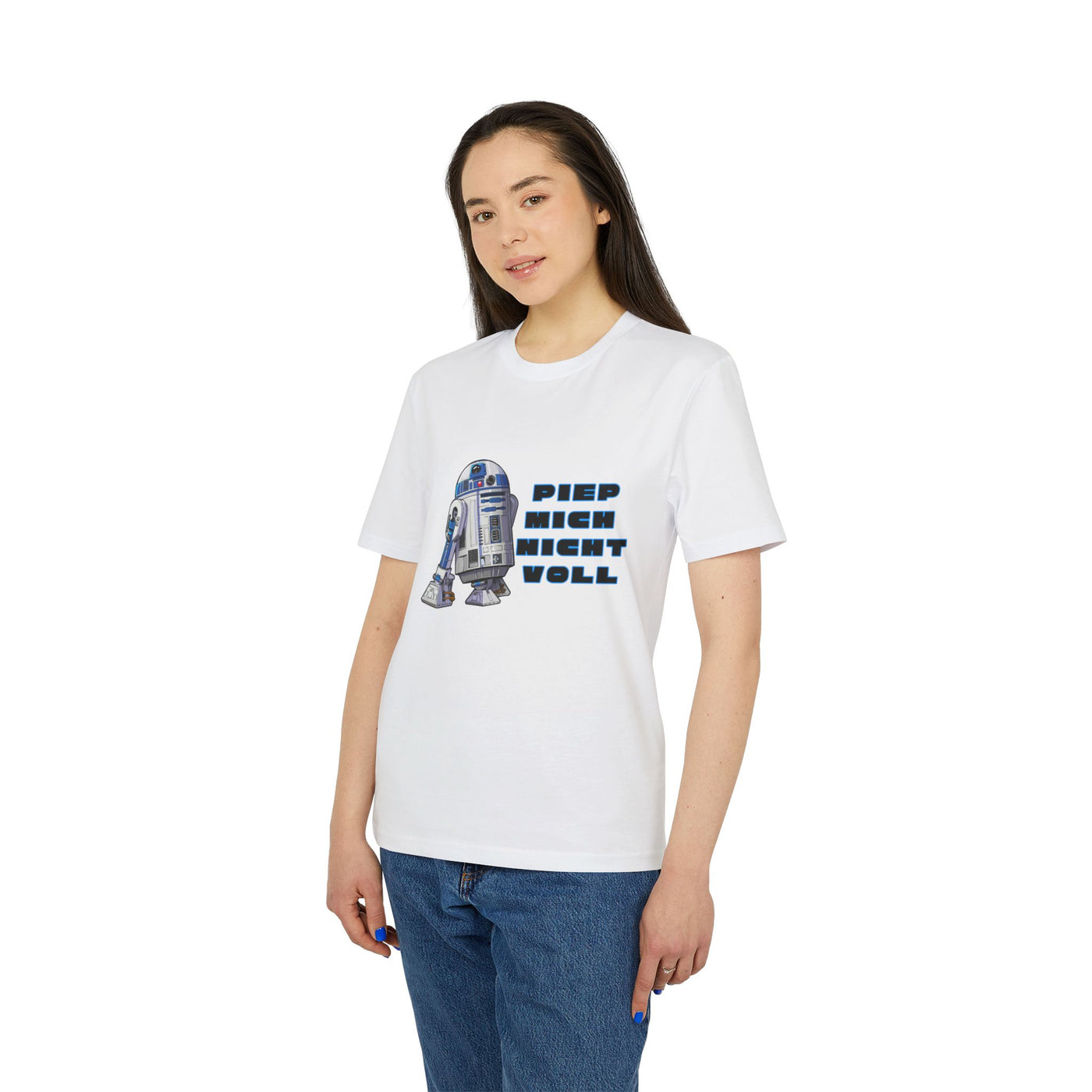 Unisex R2-D2 Graphic T-Shirt - "Piep mich nicht voll"
