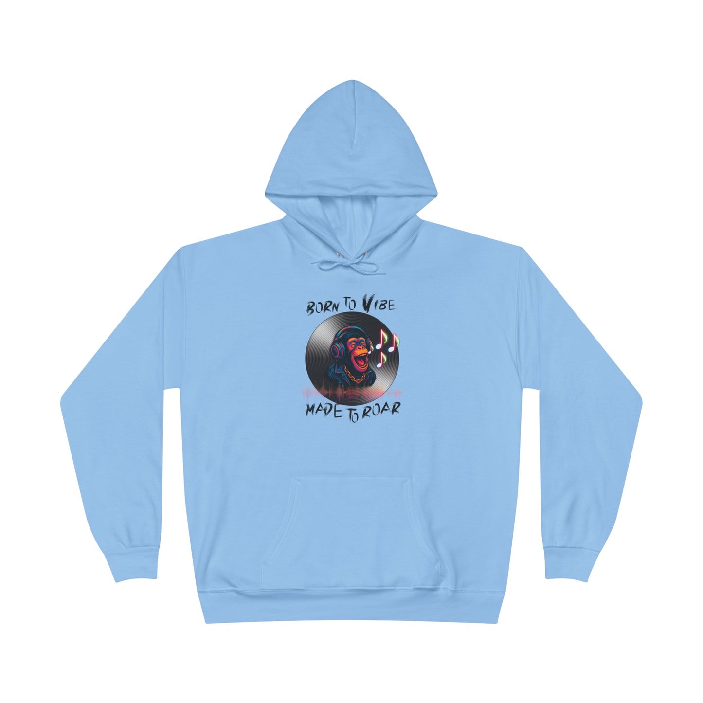 Born to Vibe Hoodie - cool monkey design / Monkey