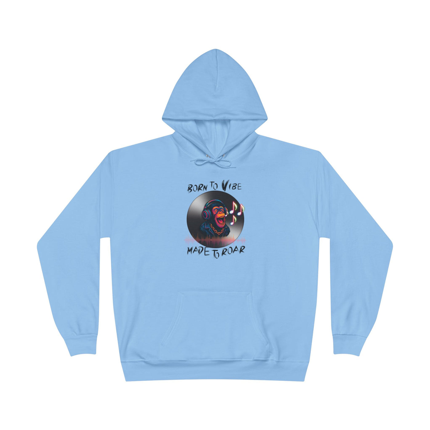 Born to Vibe Hoodie - cool monkey design / Monkey