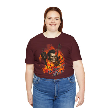 Music Vibes Unisex Jersey Tee - 'The King Still Alive' Graphic T-Shirt